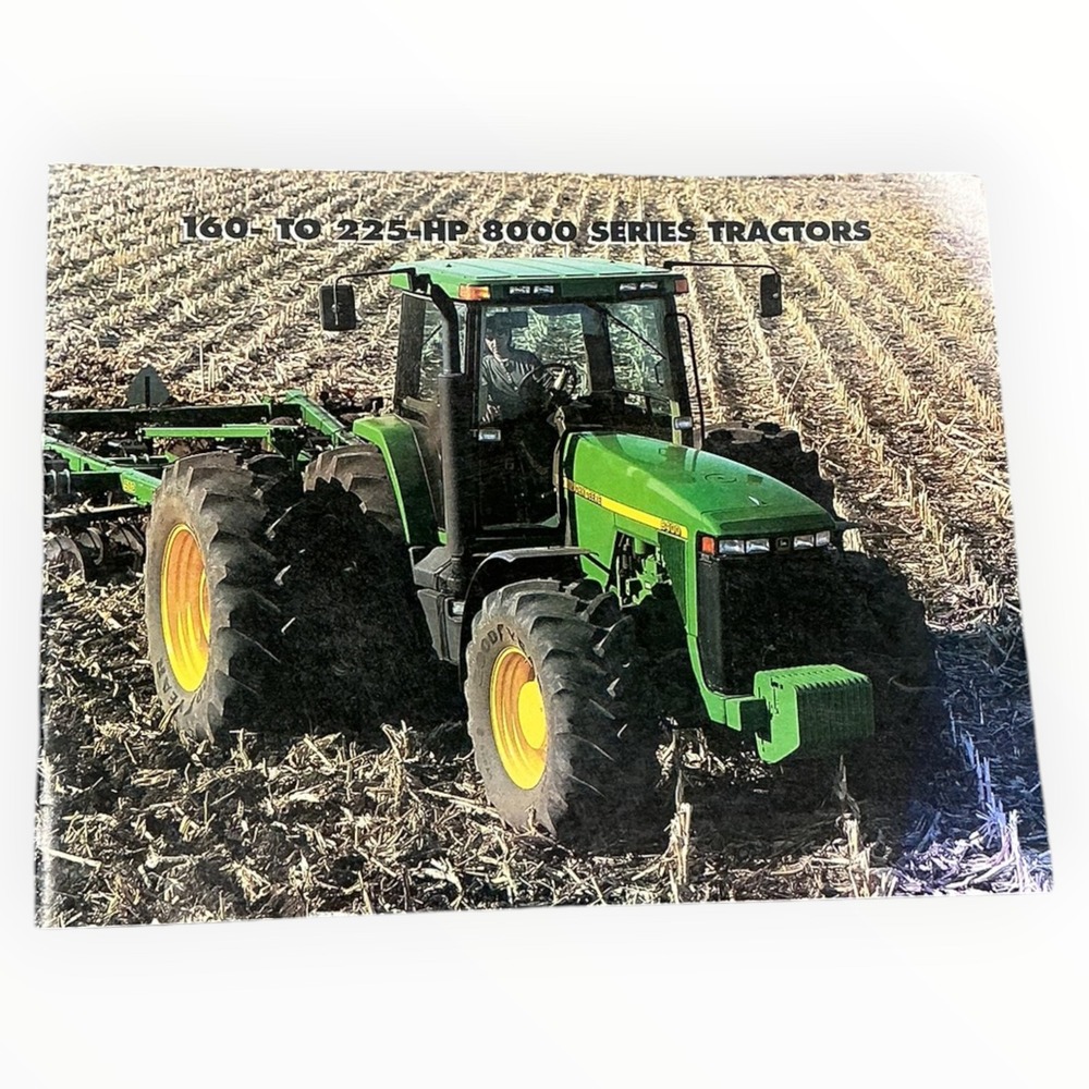 1997 John Deere 8000 Series Tractor‎ Brochure 8100 8200 8300 8400 DKA102 OEM